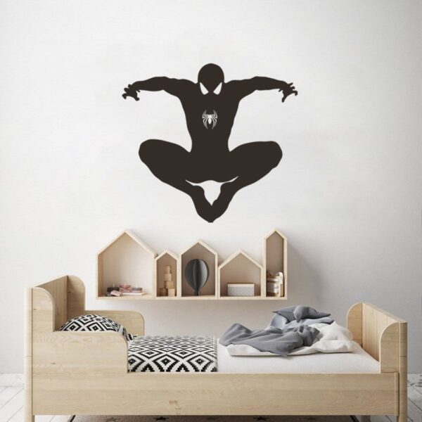Quarto Infantil com Vinil de Parede Homem Aranha