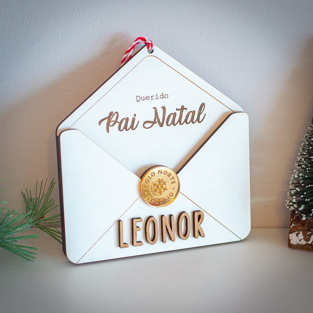 Envelope para Carta ao Pai Natal